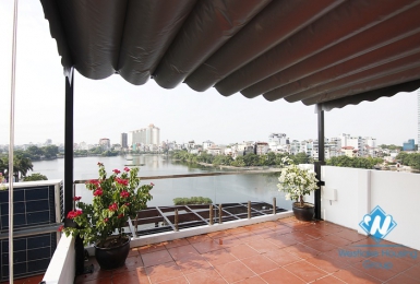 A brand-new studio with lake view on Tran Vu street, Truc Bach area, Ba Dinh
